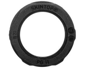 Nakrętka poliamidowa PG11 SKINTOP GMP-GL 11 czarna 53019220 /100szt./