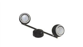 Lampa Spotlight Kynis 2Xgu10 Czarna