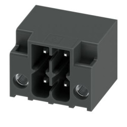 Listwa stykowa PCB 4-pinowe raster: 3.5 mm 2-rzędowe Phoenix Contact Mocowanie do lutowania falowego160 V W osłonie