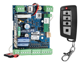 MultiLTE-RF-PS - moduł powiadomienia i sterowania LTE z pilotem i zasilaczem