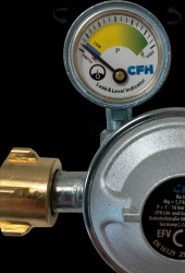 52404 Pressure regulator 50 mbar with rotatable fill level indicator D