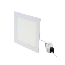 Oprawa LED downlight Slim 15W 750lm 3000K kwadrat biały 232551 Lightech
