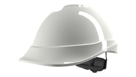 Kask ochronny, Biały, ABS, Standardowy, V-Gard 200