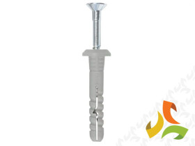 Kołek rozporowy wbijany 6x60mm z kołnierzem 200szt. SMK-06060 WKRĘT-MET