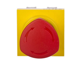 MOSAIC Wyłącznik bezpieczeństwa grzybek żółto/czerwony 076602