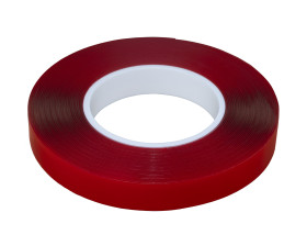 Klej do taśmy transferowej grubość 1mm szerokość 6mm RS PRO Przezroczysty długość 11m