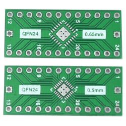 Adapter QFN24 0.5/QFN24 0.65 na DIP