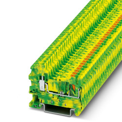 Listwa zaciskowa uziemienia Phoenix Contact 14 → 26AWGWciskane PTU 2.5-PE 800 V