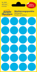 3005 Marking points, 18 mm, blue