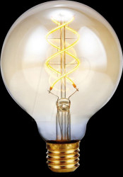 LX023980105 LED bulb E27, 5 W, 300 lm, 2000 K, filament, dimmable