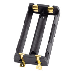 Koszyk na akumulatory 2x 18650 SMT