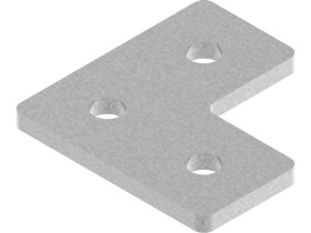 Łącznik ceownika LCP6 grubość blachy 6,0mm 662600 BAKS