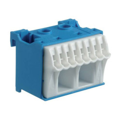 Hager KN10N Terminal Block 63A 10 Clamping Points Quick Connect