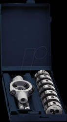 70418 Cutting die set, M3 - M12, 8 pieces