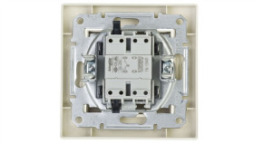 Przycisk Asfora Dzwonek Kremowy Z Ramką Eph0800123