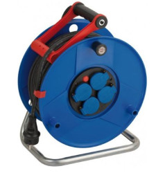 Bęben kablowy 40m 4 gniazda Szpula kablowa typ CEE CEE 7/7 niemieckie Schuko/francuskie