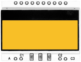 Podświetlenie Display Elektronik EALED36X28-A bursztynowy