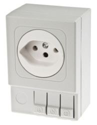 Gniazdo wtykowe Montaż na szynie DIN STEGO 10A