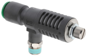 Zawór wydechowy regulowany R 1/8 męskie 1 MPa rura: 8mm SMC
