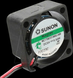 MF17080V2-1000U-A99 Axial fan, 17x17x8mm, 5V, 1.1m³/h, 14.2dBA