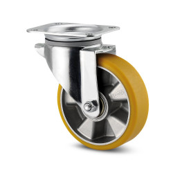 Koło samonastawne średnica kabla 160mm Tente 350kg wysokość całkowita 200mm