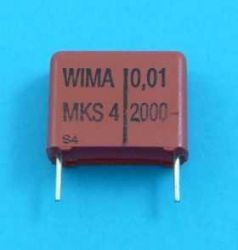 10nF/2000V MKS-4 15mm WIMA (100SZT) KON