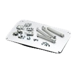 Fibox Płyta czołowa Panel przedni FP FP A 23 frontplate Aluminium, Obudowy 168 mm 268 mm 168mm