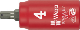 Wera 8740 A VDE HF 05005901001 wewnętrzny sześciokąt Nasadka 4 mm