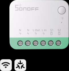 MINIR4M 1-channel switching actuator, Matter over Wi-Fi