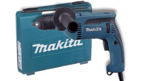 Wiertarka Udarowa 680W Uchwyt Szybkomocujący+Waliz