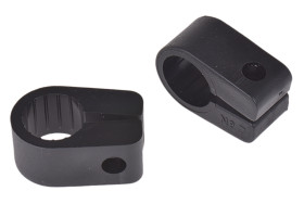 Spinka do kabli 17.8mm 23 x 34mm materiał: PE Czarny Opaska do kabli +60°C