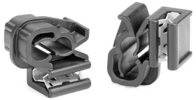 Element montażowy HellermannTyton EC1-3SV-DHC6-7-PA66HSUV/MET-BK (100) 151-04455, 5.8 do 6.8 mm, 100 szt.