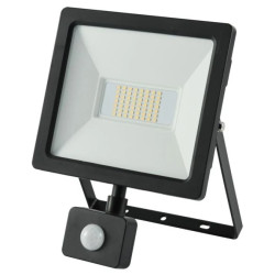 Projektor LED 50W 5700lm 4000K Premium z czujnikiem czarny IP65 GW-0015