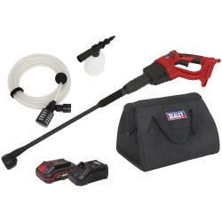 Sealey CP20VPWKIT1 SV20 Series Cordless Pressure Washer Kit 20V 2Ah
