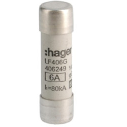 Bezpiecznik 6A 14 x 51mm 690V Hager