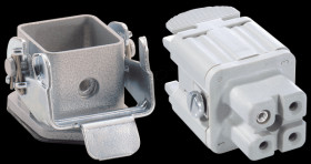 75009606 EPIC® H-A 3 — 3+PE — socket, MAG, grey