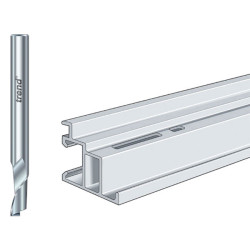 Trend 50/08 x 8mm HSSE Helical Plunge Bit 8mm