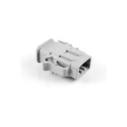 Amphenol ATM06-08SA-SR1GY Plug Housing 8POS Male Shrouded Grey