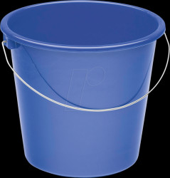 Household bucket 5 l blue