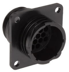 Złącze wielostykowe przemysłowe 16-pinowe, panelowe Wtyczka TE Connectivity