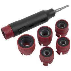 Sealey VS8003 Wheel Stud Cleaning Tool Set