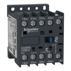 Stycznik CA3KN 24 V Schneider Electric styki: 4-biegunowy 10 A 2 NO/2 NC 24 V Zacisk śrubowy CA3KN22BD3