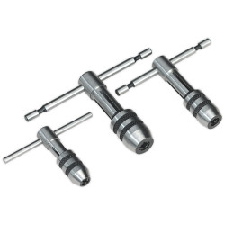 Sealey AK9799 T-handle Tap Wrench Set 3pc
