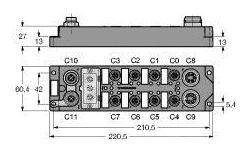 Wieloprotokołowy moduł I/O Turck FGEN-IOM88-5001 6825424 1 szt.