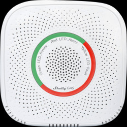 SHELLY-GAS Shelly GAS Wi-Fi-operated super-sensitive gas detector