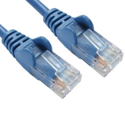 RJ45 Cat5e Ethernet LAN Cable 2m (Blue)