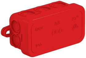 Puszka instalacyjna OBO Bettermann A 6 HF RO 2000003, 43 mm x 80 mm x 34 mm, 1 szt.