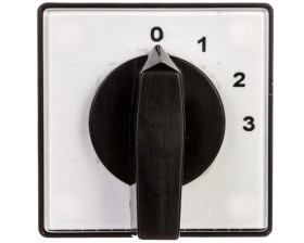 Łącznik krzywkowy 0-1-2-3 2P 10A do wbudowania 4G10-124-U-R014