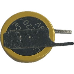 Baterie pastylkowe Styki lutowane CR1220 40mAh 3V Lit-dwutlenek manganu