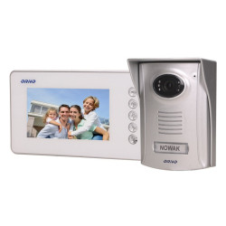 Zestaw VIDEODOMOF.AMMO biały 4,3" ORNO